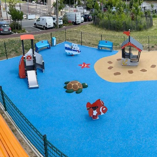 Pose et Installation des Aires de Jeux